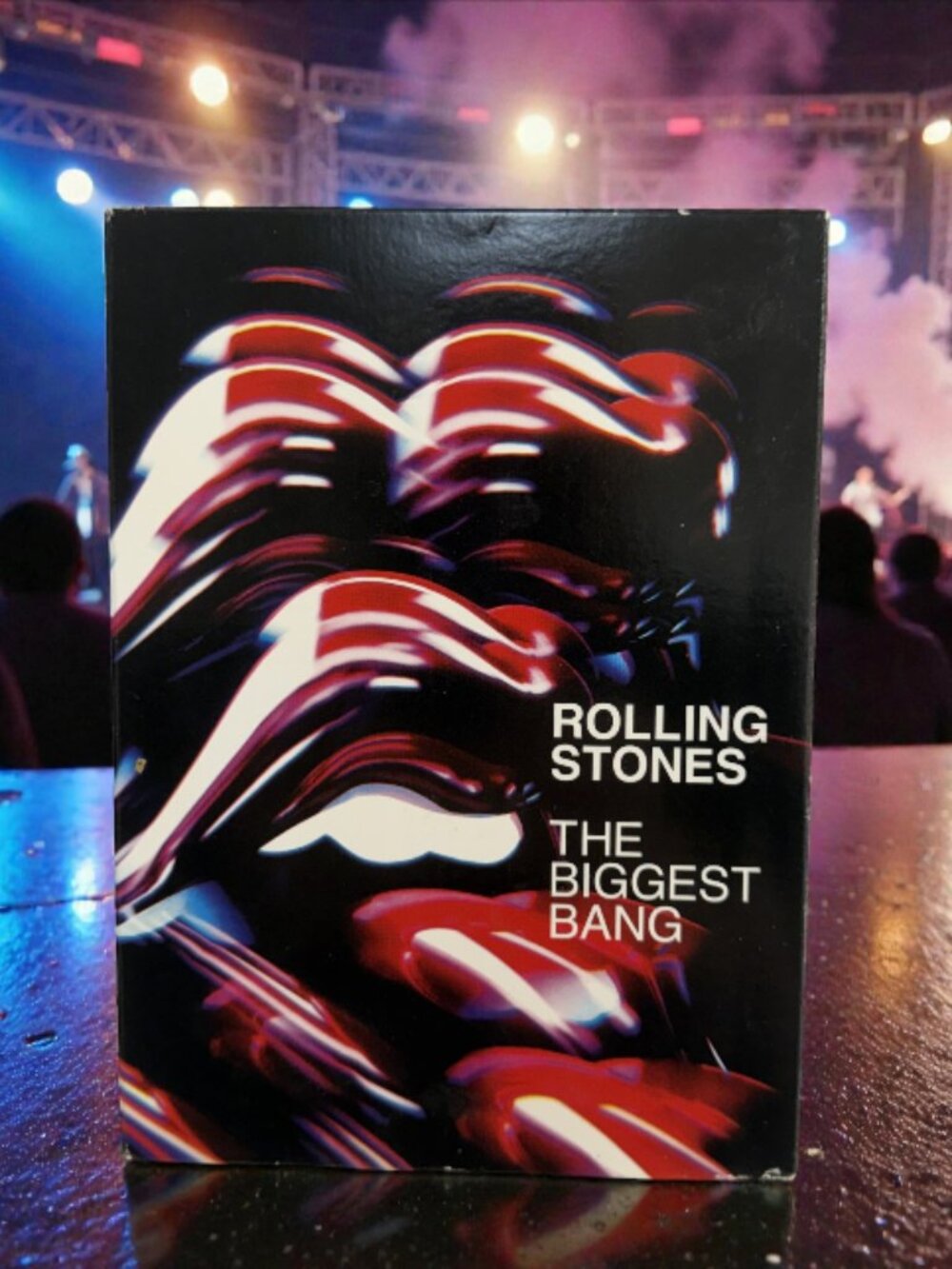 ROLLING STONES - “The Biggest Bang” 4-Disc Concert DVD/CD Set, Live Tour Footage
